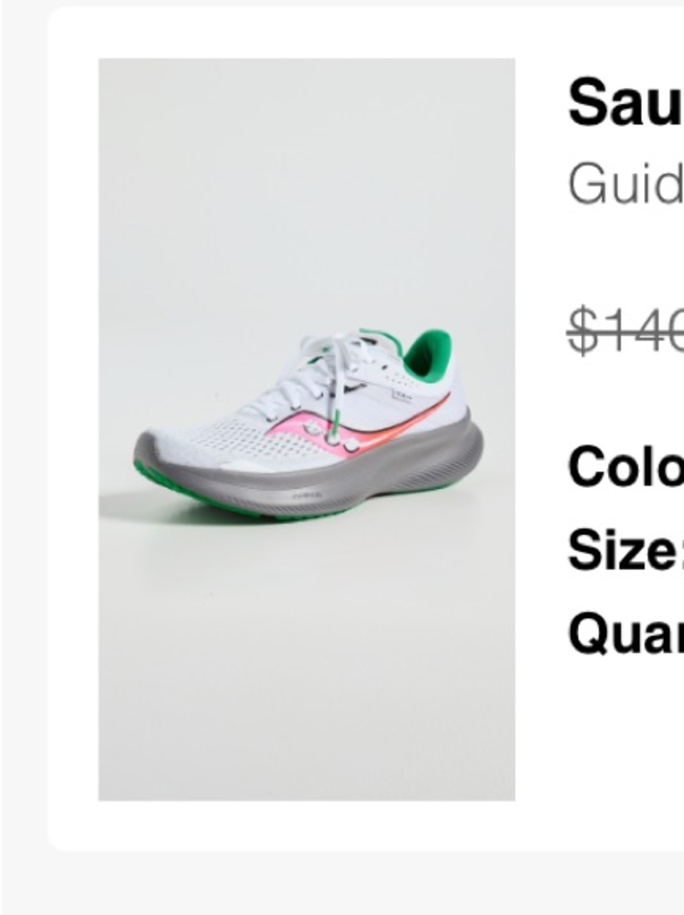 Saucony Guide 16 Sneakers